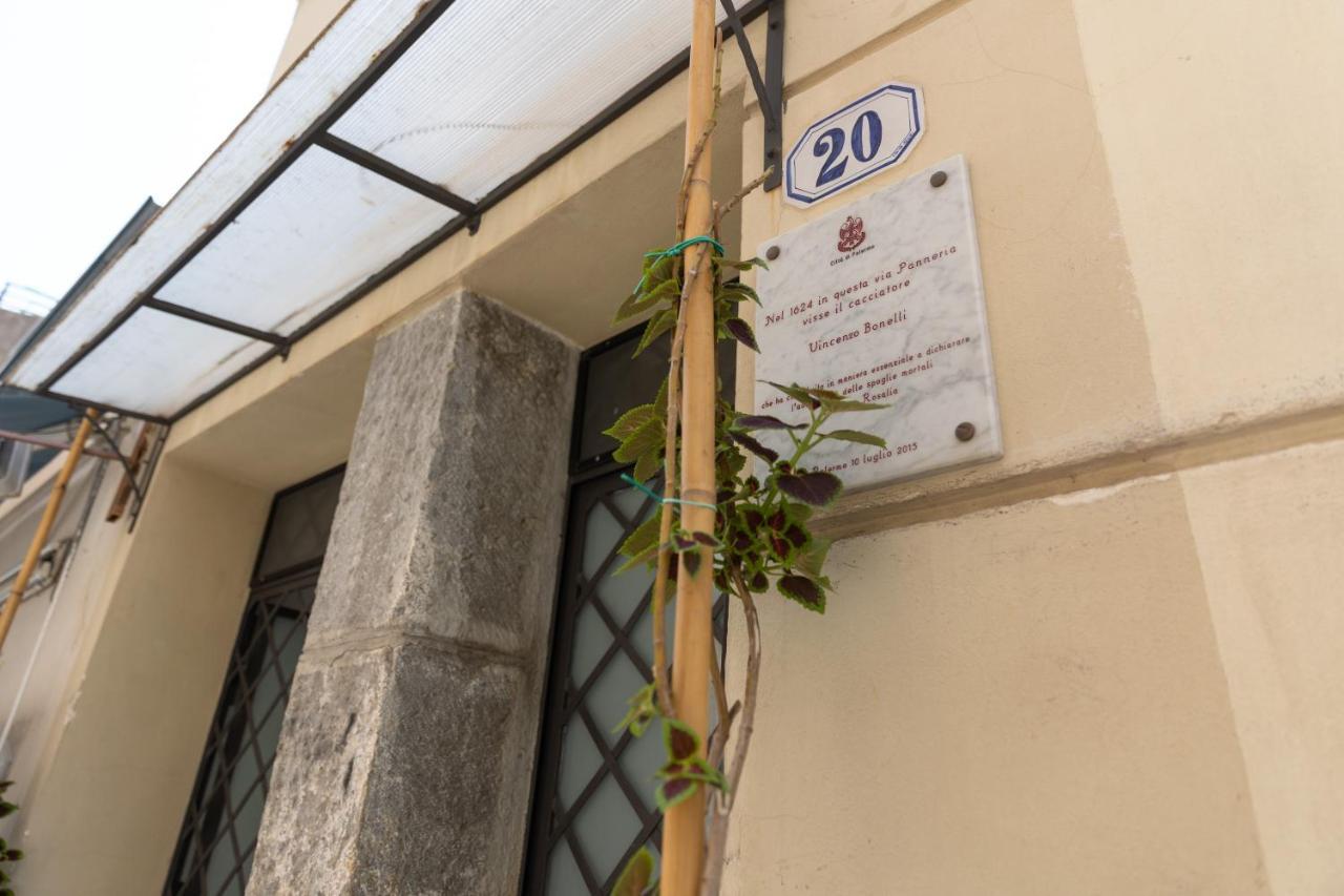 La Casa Del Cacciatore - Alloggio Con Terrazzo Apartman Palermo Kültér fotó