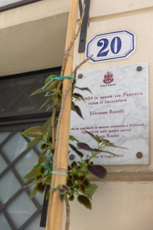 La Casa Del Cacciatore - Alloggio Con Terrazzo Apartman Palermo Kültér fotó